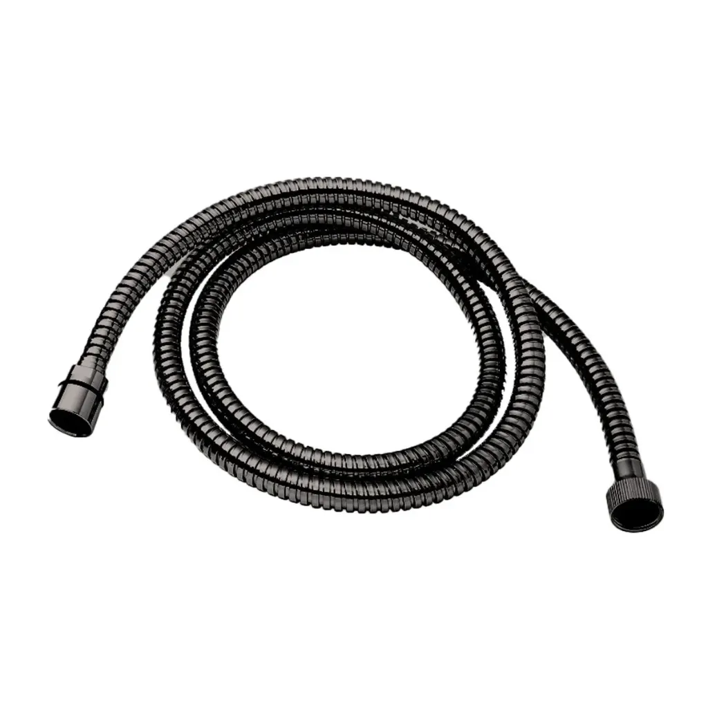 ΣΠΙΡΑΛ ΛΟΥΤΡΟΥ 1.5m CORA AISI316 INOX PVD BLACK BRUSHED