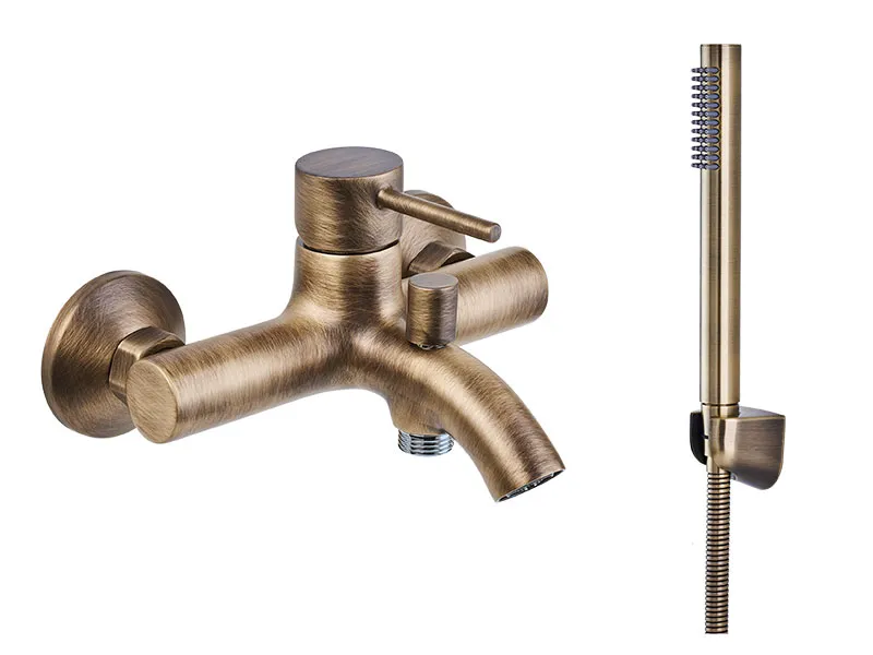 [00-07012/BR] ΜΠΑΤΑΡΙΑ ΛΟΥΤΡΟΥ ETNA MINIMAL BRUSHED BRONZE