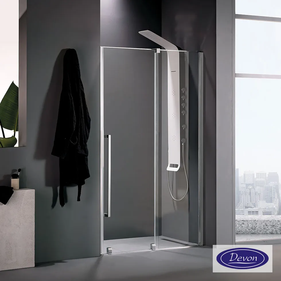 [454-BSL140C-100] SLIDER BREEZE 137-141 H.200 DEVON CLEAN-GLASS