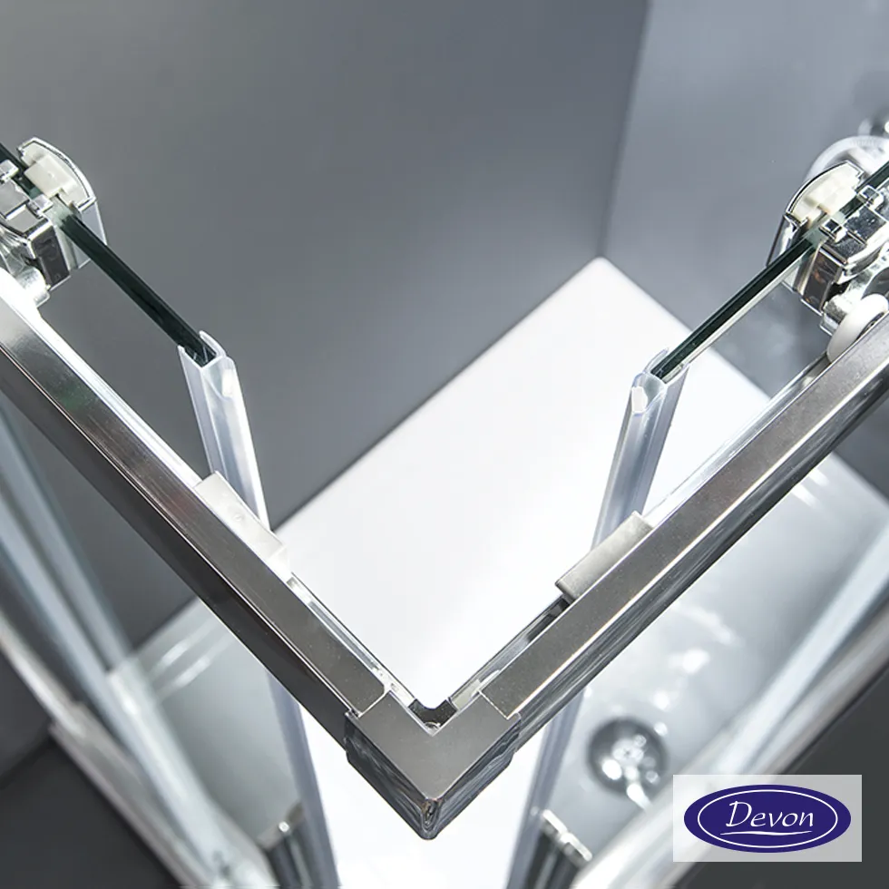 C.ENTRY DEVON FLOW 120x90  (117-119 x 87-89 εκ.) CLEAN-GLASS