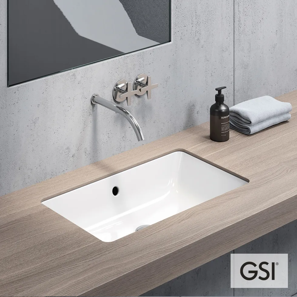 [500-89539-300] Νιπτήρας GSI KUBE 60x37 ΥΠΟΕΝΘΕΤΟΣ