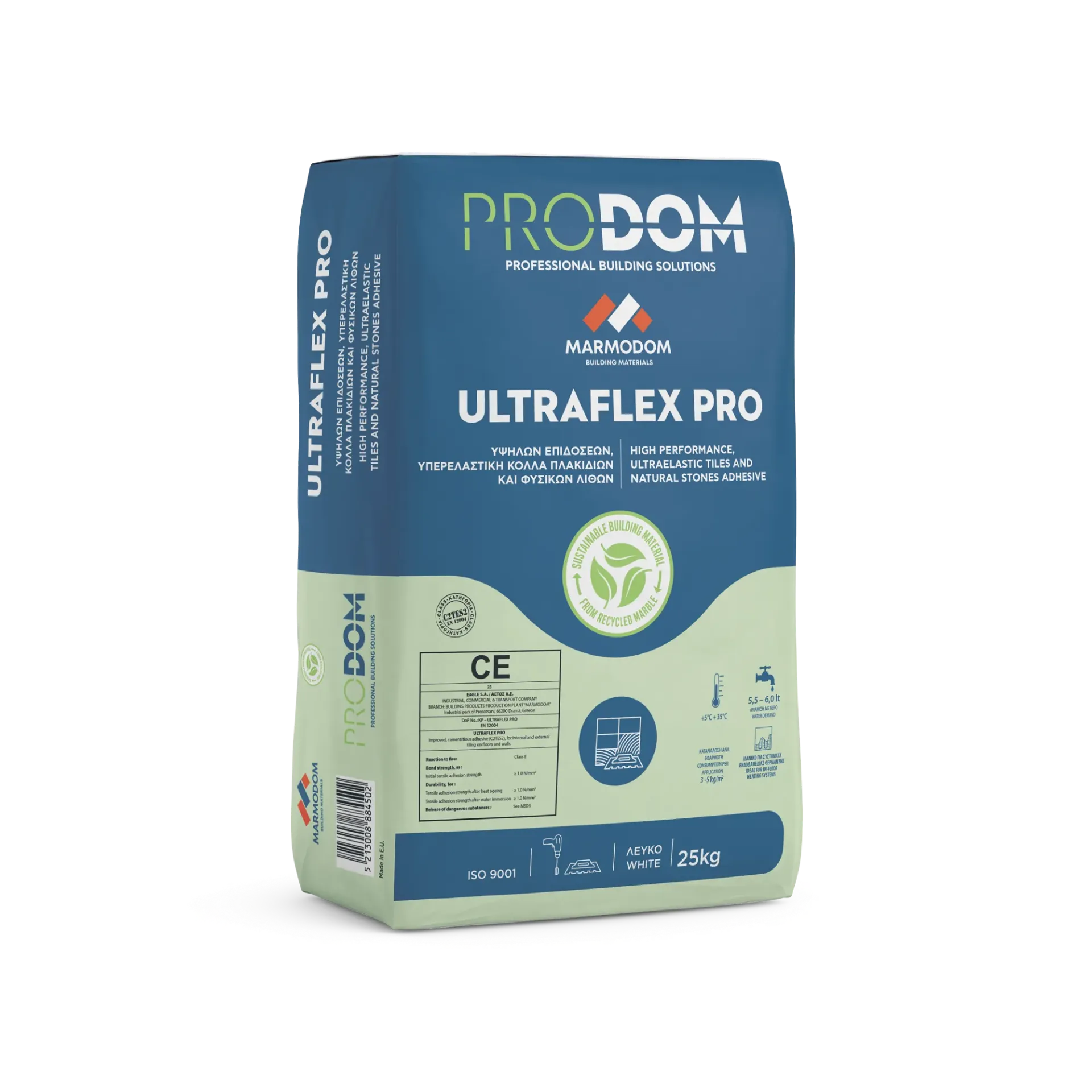 Marmodom Κόλλα Πλακιδίων Ultraflex Pro C2TE/S2