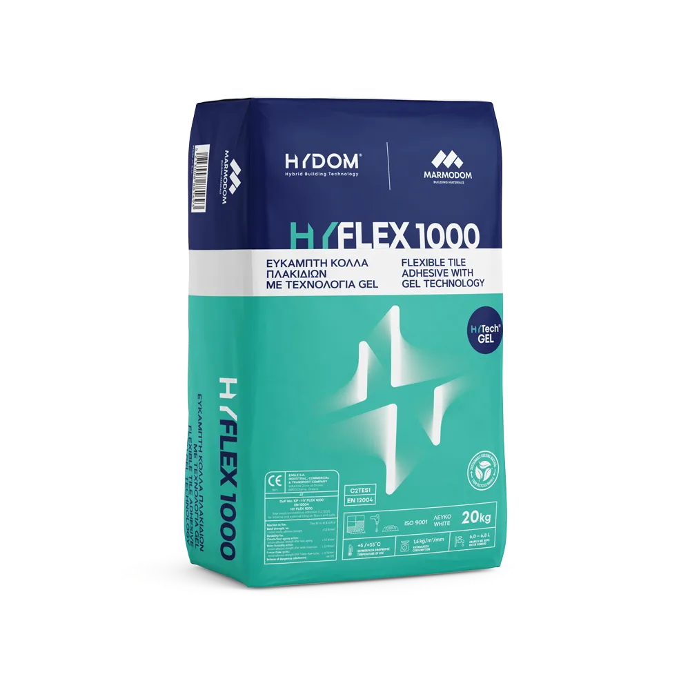[260-9-0021] Κόλλα Πλακιδίων HY FLEX 1000 20Kg C2TE/S1