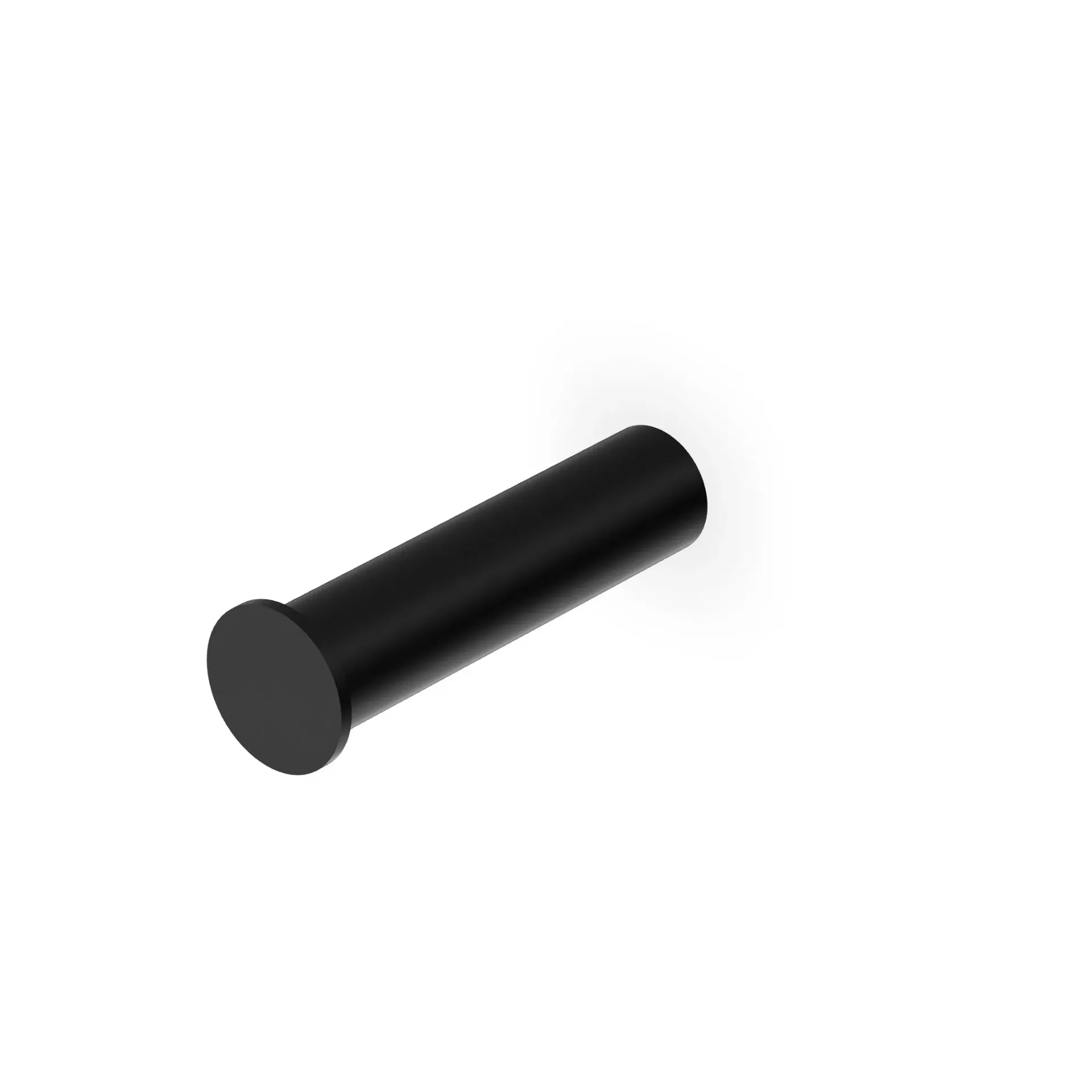 [ZAF130.P81] Επίτοιχη Χαρτοθήκη ZUCCHETTI ISY22, χρώμα PVD brushed total black