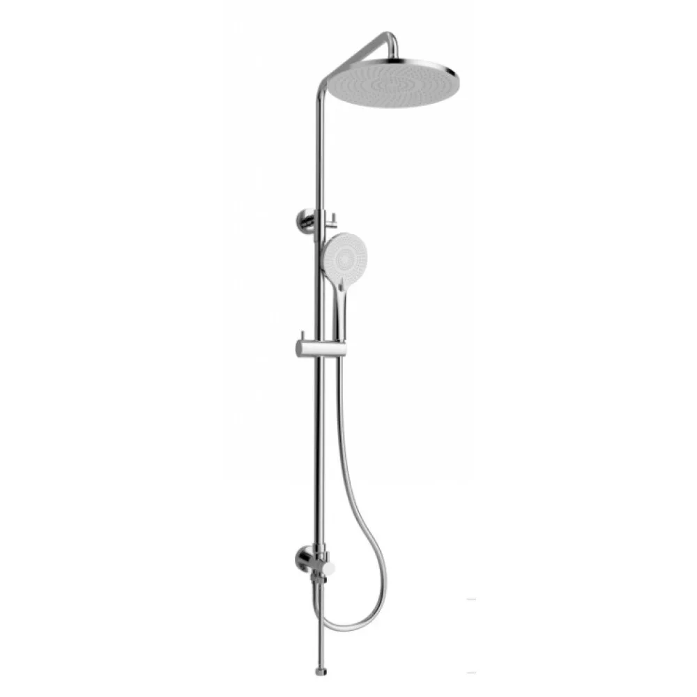 [402110] DC Venis Στήλη Ντους Χρωμέ ΙΙ Εξόδων Ρυθμ. 88-118cm