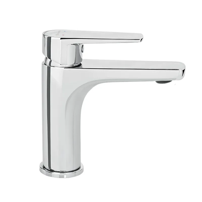 [00-02501] Μπαταρία Νιπτήρος Optima Χρωμέ με βαλβίδα Click-Clack ABS