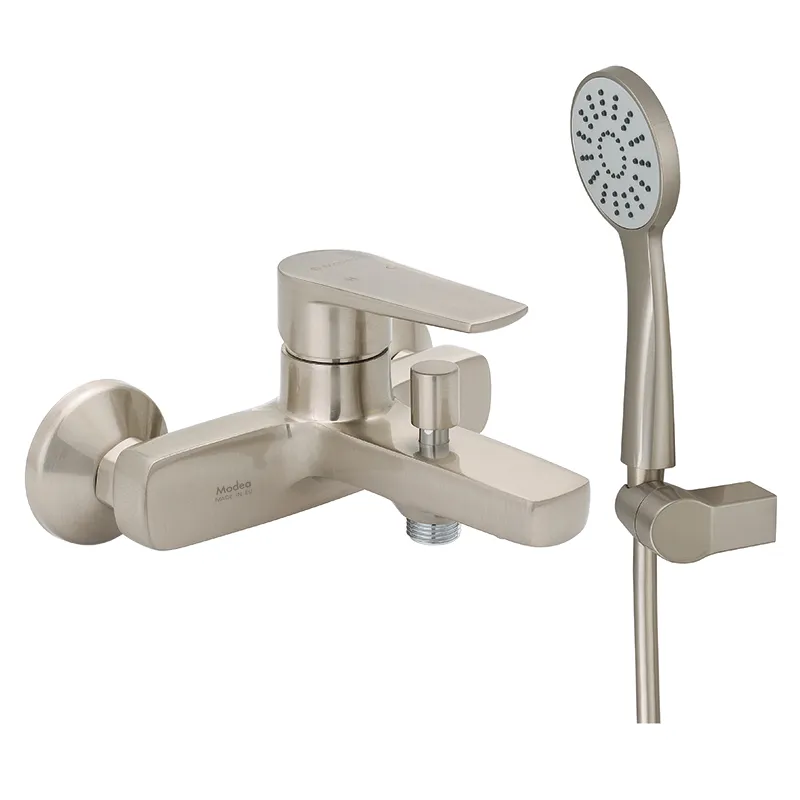 [00-02562] ΜΠΑΤΑΡΙΑ ΛΟΥΤΡΟΥ OPTIMA BRUSHED NICKEL